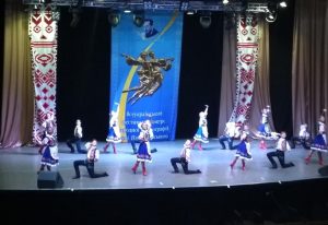 Виступ ансамблю ''Усмішка'' на фестивалі ім. П.Вирського (м. Київ)