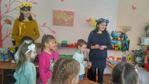 ДНЗ №3, м. Слов'янськ, виховний захід на тему- «Український віночок»