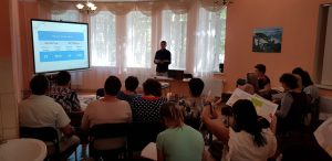 завідувач відділу масових заходів та організації дозвілля П.Г.Гордієнко