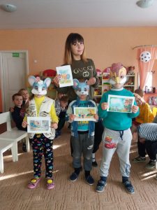 Бойко М.О. та вихованці гуртка «Словничок»