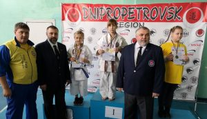 Переможці Відкритого Кубку Дніпропетровської області з карате FSKA і WJKA