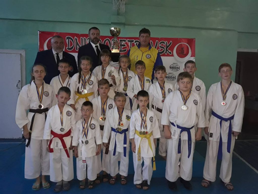 Переможці Відкритого Кубку Дніпропетровської області з карате FSKA і WJKA