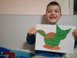 Смугастий котик