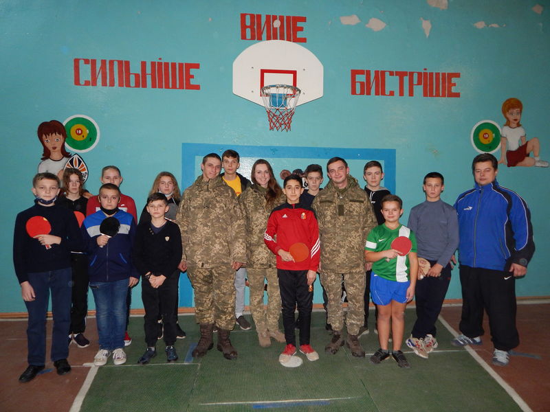 Турнір з настільного тенісу до Дня Збройних Сил України 